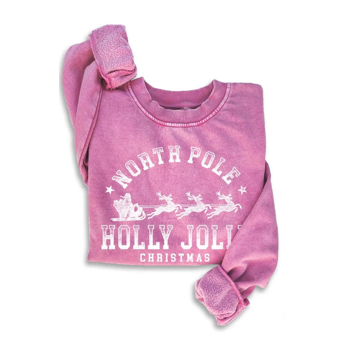 Holly Jolly Mineral Sweatshirts: Mineral Brown