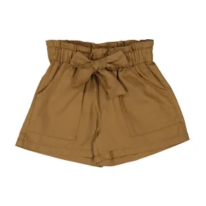 Mayoral Girls Shorts - Ice Toffee Brown