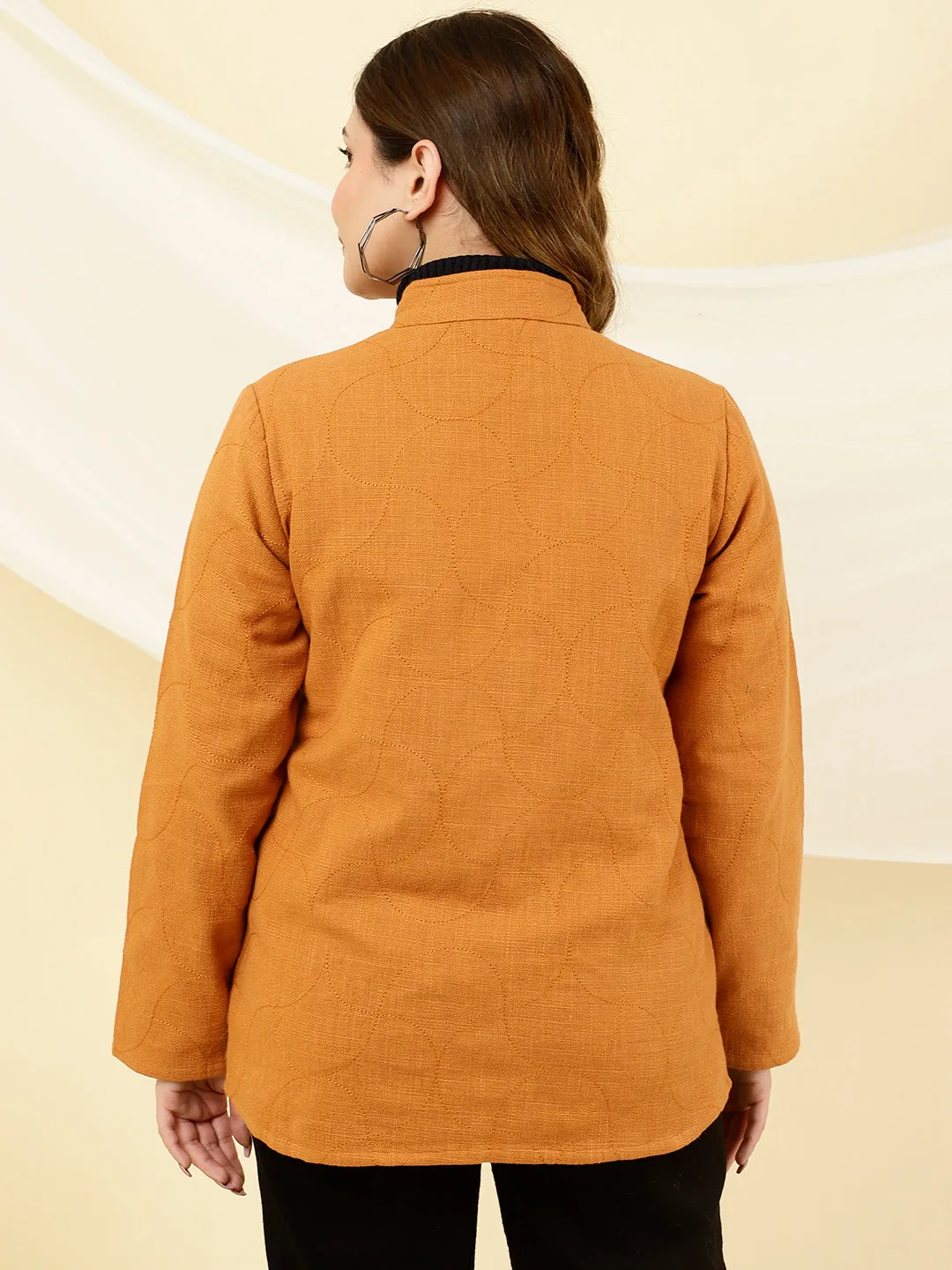 Mustard Quilted Jacket