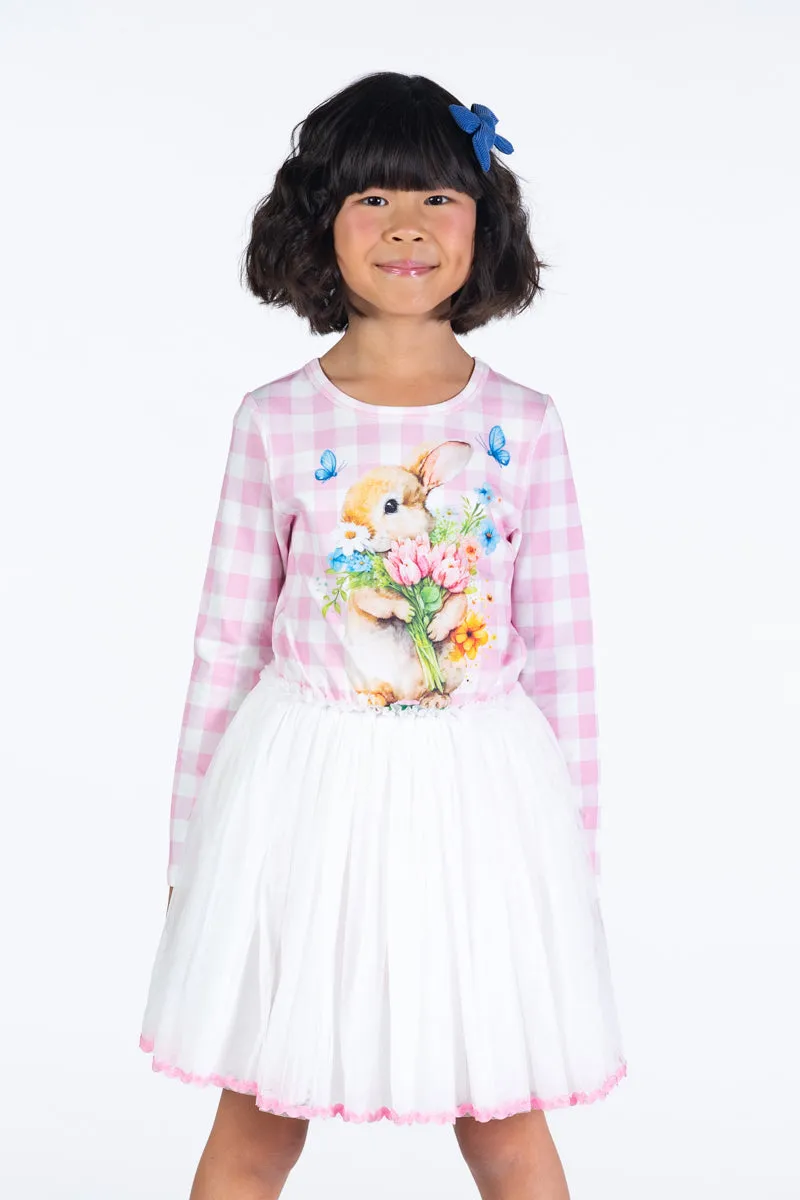 ROCK YOUR BABY BUNNY BOUQUET CIRCUS DRESS