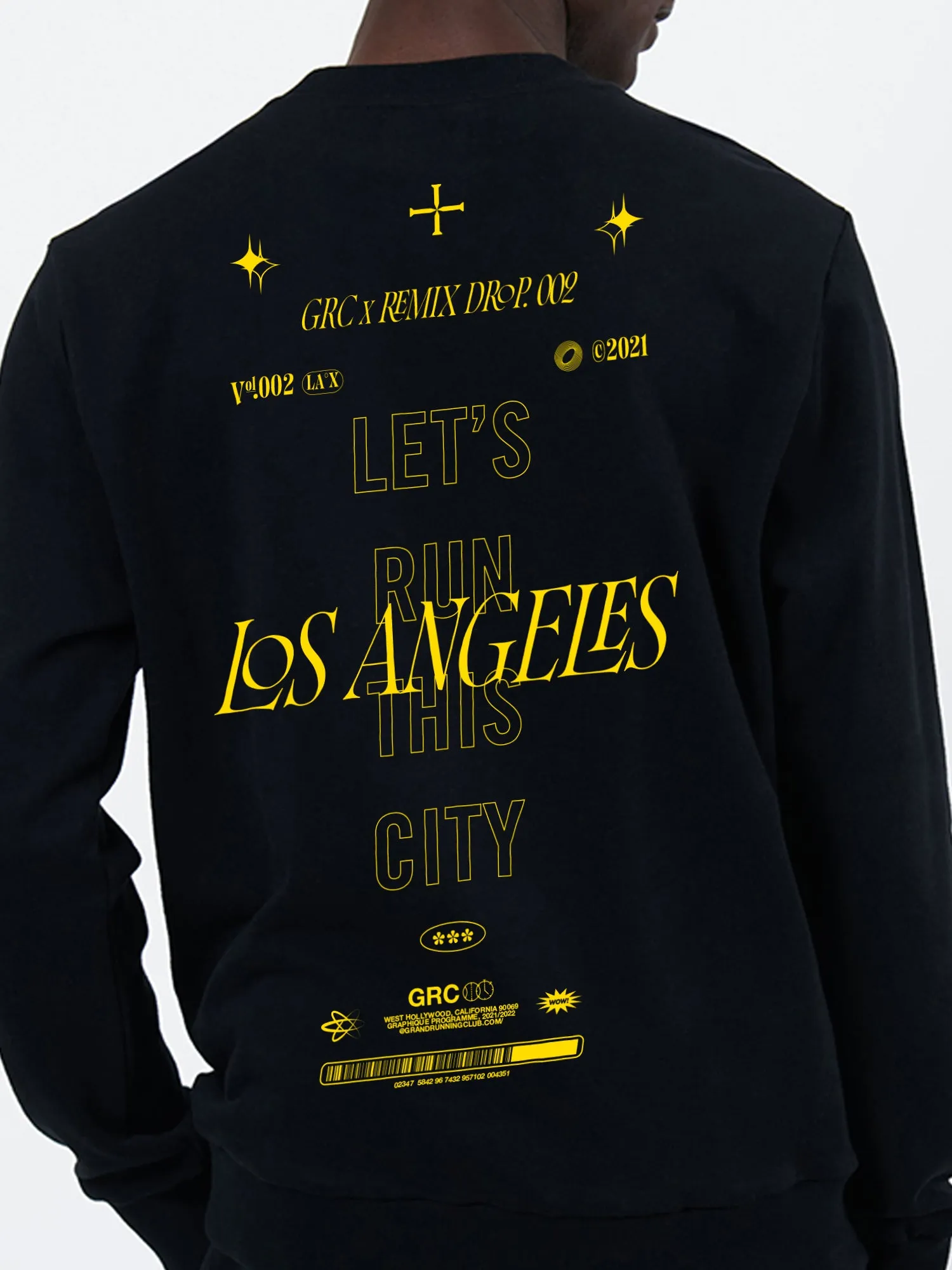 Run LA Track 1 Unisex Sweatshirt