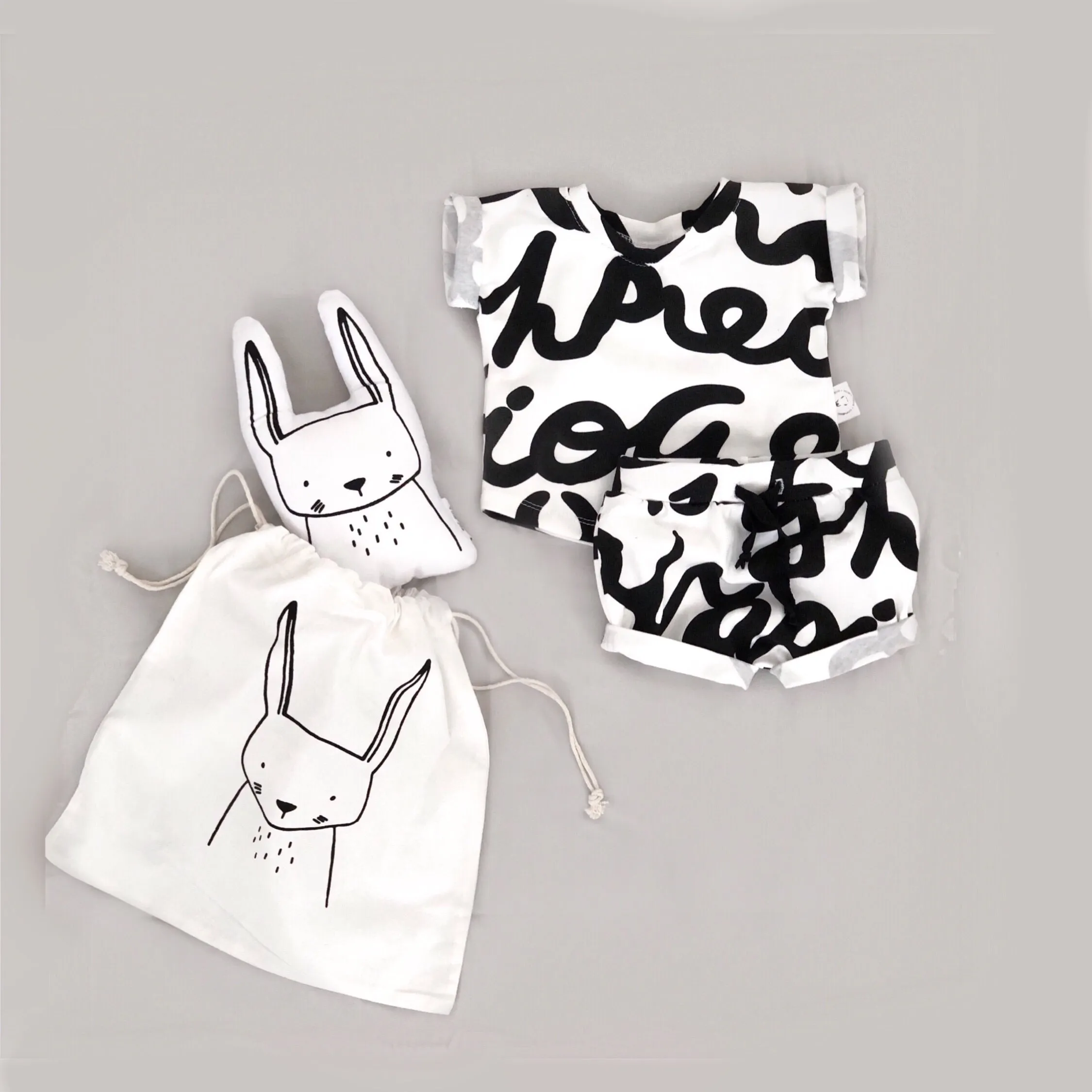 Shorts with Scribbles
